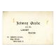 Johnny Guitar Byrne Owned Liverpool Bands Business Cards (UK) - Image 7 of 12