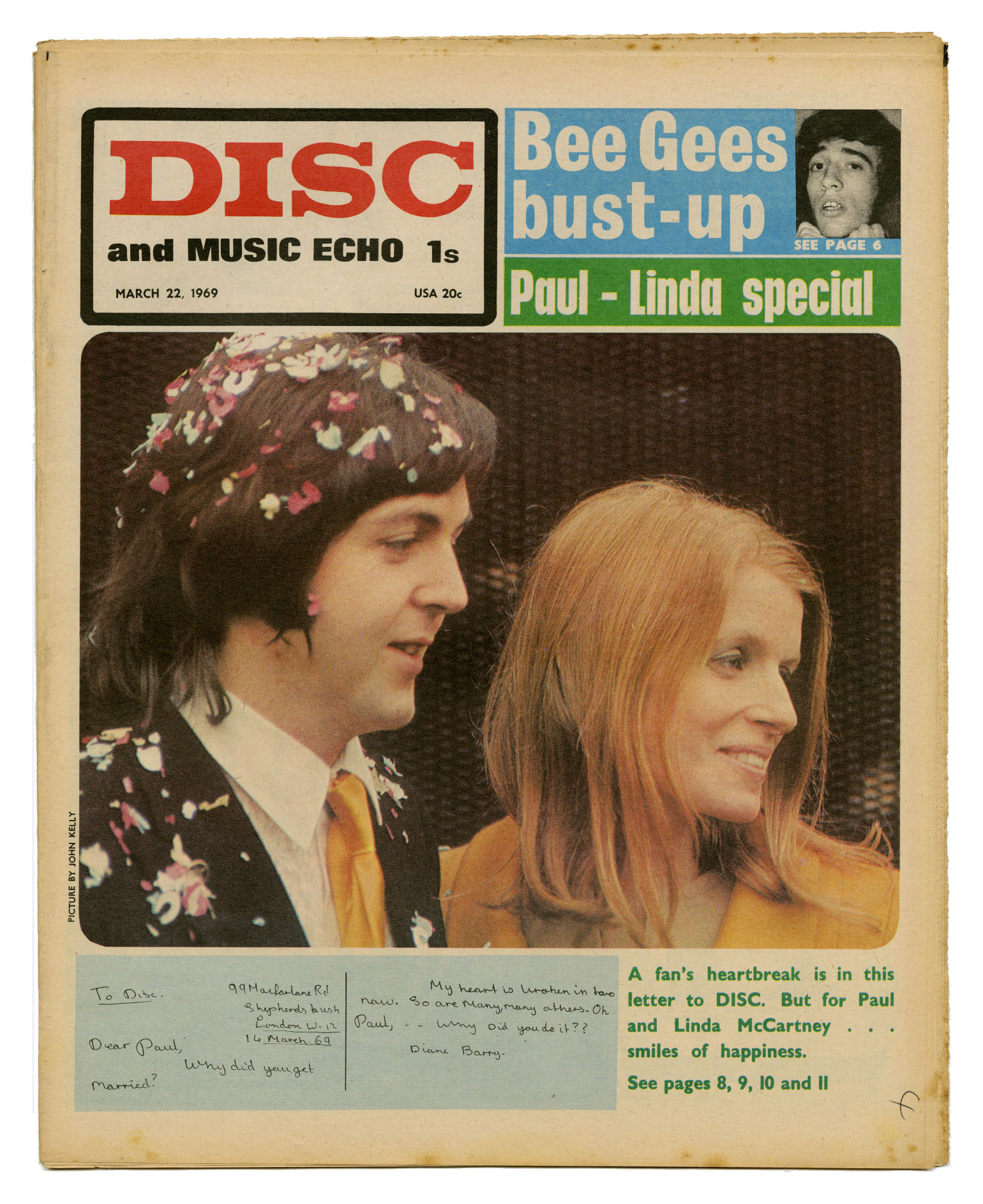 Disc & Music Echo Music Paper 1969 Complete Run (UK) - Image 3 of 7
