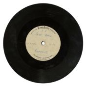 The Beatles 1969 Get Back 7 Inch Emidisc Acetate (UK)