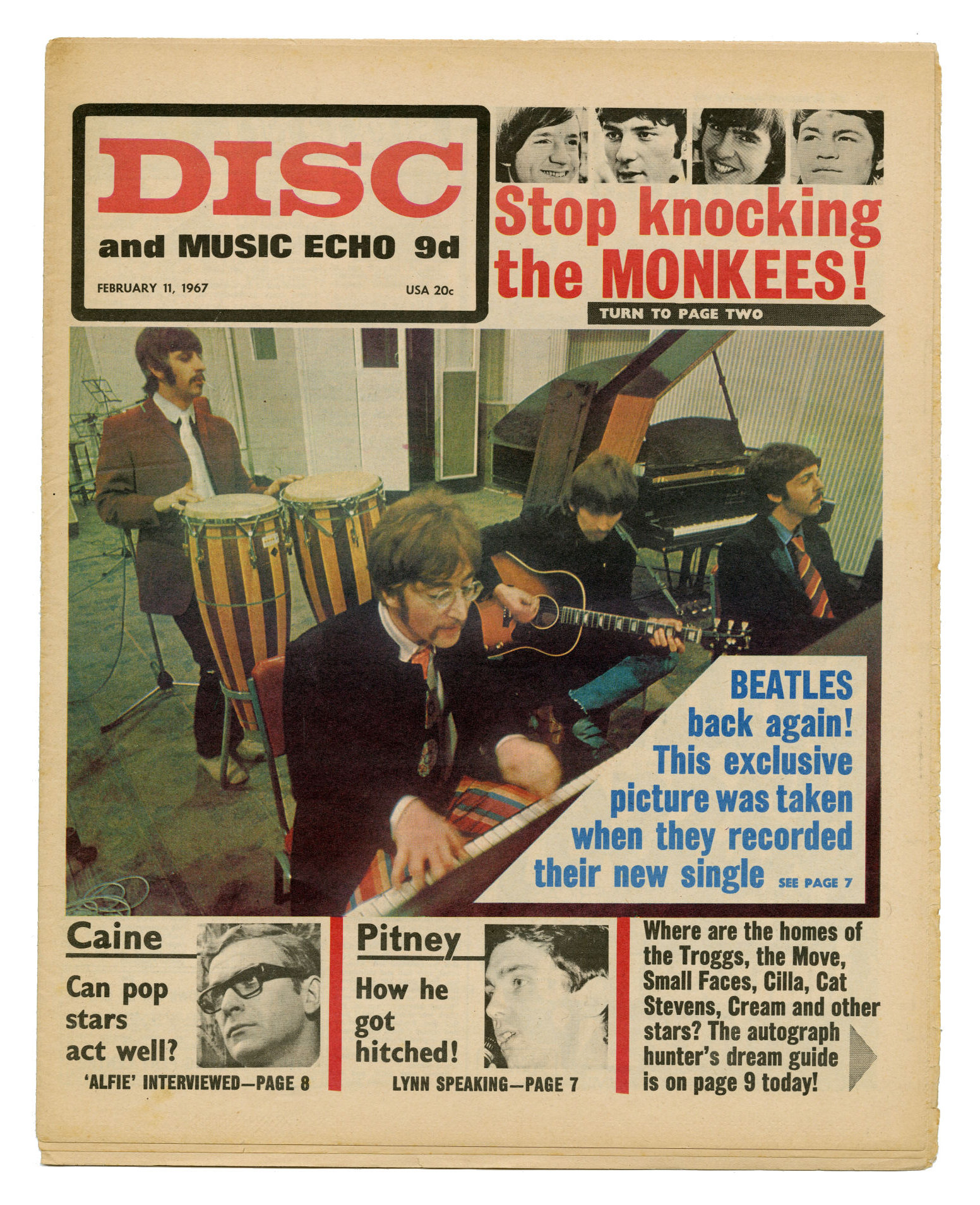 Disc & Music Echo Music Paper 1967 Complete Run (UK) - Image 4 of 6