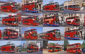 Very large quantity (c670) of Fujichrome 35mm original COLOUR SLIDES of London & immediate surrounds