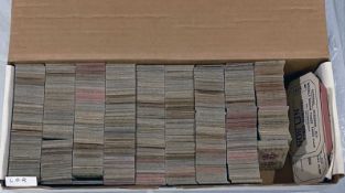 Huge quantity (1,200+) of Liverpool Overhead Railway EDMONDSON CARD TICKETS, some are pre-WW2