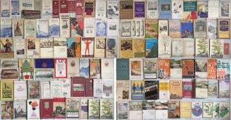 Very large quantity (c180) of mainly 1920s-30s LMS Railway PUBLICITY MATERIAL - booklets, brochures,