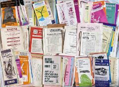 Bundle of est. 500 mainly 1930s-80s assorted bus & coach TIMETABLE LEAFLETS from a wide variety of