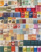 Large quantity (120+) of 1930s-1970s BUS TIMETABLE BOOKLETS from operators A-B and including