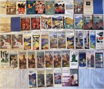 Large quantity (50+) of 1930s LMS & LNER joint PUBLICITY PAMPHLETS covering leisure trips,