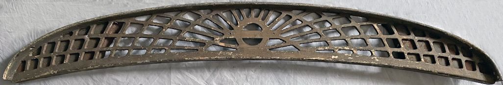 1930s London Underground 38 Tube Stock or O/P Sub-surface Stock alloy VENTILATOR GRILLE with