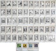 Complete set (56 items) of 1930s Great Western Railway (GWR) 