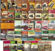 Large quantity (39) of original edition IAN ALLAN ABC RAILWAY BOOKLETS from the 1950s-1970s. All are