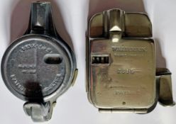 Pair of early 20th-century PUNCH TICKET MACHINES comprising a Barker's Punch, serial no 3658, with