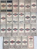 Good quantity (23) of mainly 1920s London General bus POCKET MAPS dated from 1922-28 plus one from