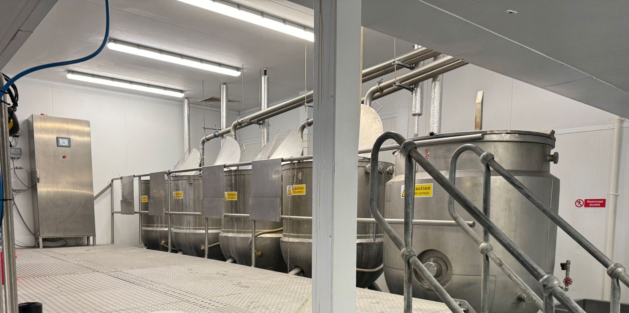 FULL FACTORY CLEARANCE OF COMPANY RESTRUCTURE.