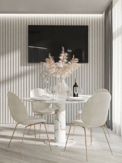 10 X ASH COLOURED WOOD PANELS - VERSATILE WOOD SLAT ACOUSTIC PANEL - 2.4M X 0.6M PER PANEL