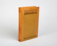 T. Carlyle, Heldenverehrung. Deutsch von Egon Friedell. München 1914. Ex. 27/100.