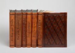 Die deutschen Volksbücher. Hrsg. v. Richard Benz. 6 Bde. Jena 1911-24. Je eines v. 200 Ex. der VA.
