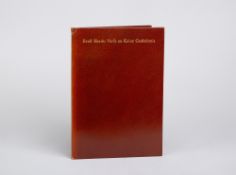 E. Hardt, Joseph Kainz. Verse zu seinem Gedächtnis. Leipzig 1910. Ex. 4/50 der VA auf Japan.