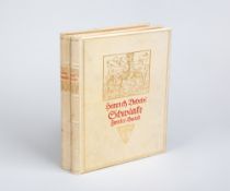 Heinrich Bebels Schwänke. Hrsg. v. A. Wesselski. 2 Bde. München & Leipzig 1907. Ex. 554/1000.