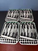 4 CRATE AND BARREL FISH PLACEMATS