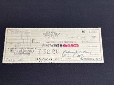 1960 CHECK Lucille Ball I LOVE LUCY Check