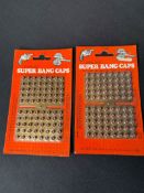 VINTAGE 2 PACK OF NEW EXTRA LOUD SUPER BANG CAPS
