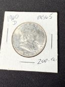 1960 HALF DOLLAR COIN