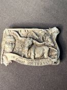 1981 COMMEMORATIVE THE GREAT SOUTHWEST BELT BUCKLE