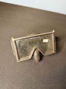 VINTAGE DIVING MASK WITH TEMPERED GLASS