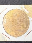 1962 SPACE AGE WORLDS FAIR COIN