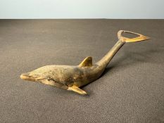 VINTAGE DOLPHIN BOTTLE OPENER