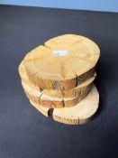 4 WOOD COASTERS
