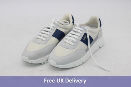 Axel Arigato Genesis Vintage Runner Trainers White/Blue/Grey, UK 9.5, Slight Marks On Sole and Upper