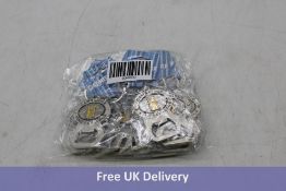 Twelve Cambridge Kings College Metal Key Ring/Bottle Openers