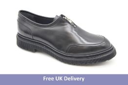 Adiev Paris Zipper Shoes, Black, EU 46, Some Marks on Sole, No Box