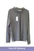 Nimbus Pike Carlington Polo Shirt, Navy Blue, Size L