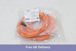 Three IFM EVT007 Connecting Cable with Socket, 5 Metre