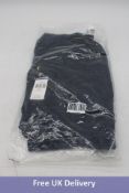 Ralph Lauren LS Hooded Sweatshirt, Navy, Size S