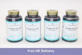 Four Pots Symbiotics Probio+Prebio, 60 Capsules Per Pot, Expiry 06/2025