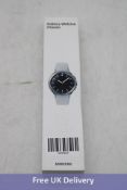 Samsung Galaxy Watch4 Classic Smartwatch, SM-R896FZSAEUA, Silver. Brand new, sealed, some box marks