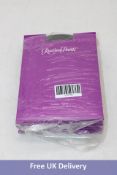 Five Russian Pointe Women's Seamless Toe Tights, Black, Size S/M