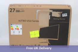 Acer Nitro VG0 Gaming Monitor Nitro VG270U 27