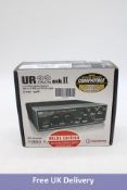 Steinberg UR22 MKII USB Audio Interface with iPad Support, Black