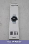 Samsung Galaxy Watch4 Classic Smartwatch, SM-R896FZSAEUA, Silver. Brand new, sealed, some box marks