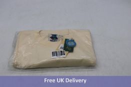 Deus Ex Machina Mates Rates Oversized T-Shirt, Cream, Medium