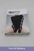 Wolford Linda String Bodysuit, Black, Small. Box damaged