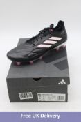 Adidas Copa Pure 1 Firm Ground Football Boots, Black/Shocking Pink, UK 9.5. Box damaged