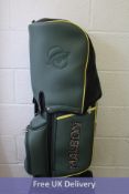 Malbon Caddy Bear Golf Bag, Green. Box damaged