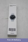 Samsung Galaxy Watch4 Classic Smartwatch, SM-R896FZSAEUA, Silver. Brand new, sealed, some box marks