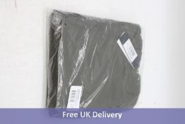 CP Company Diagonal Raised Fleece Sweatshirt Crewneck, Dark Green, X-Large