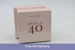 Two Boxes of Scent Therapy Fabulous 40 Candle Gift Sets