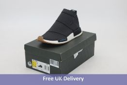 Adidas NMD CS1 PK City Sock Knit Trainers, Black, UK 8